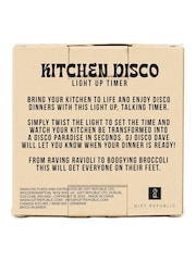 Gift Republic Orange Kitchen Disco Light Up Timer - Image 4 of 8