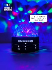 Gift Republic Orange Kitchen Disco Light Up Timer - Image 5 of 8