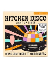 Gift Republic Orange Kitchen Disco Light Up Timer - Image 6 of 8