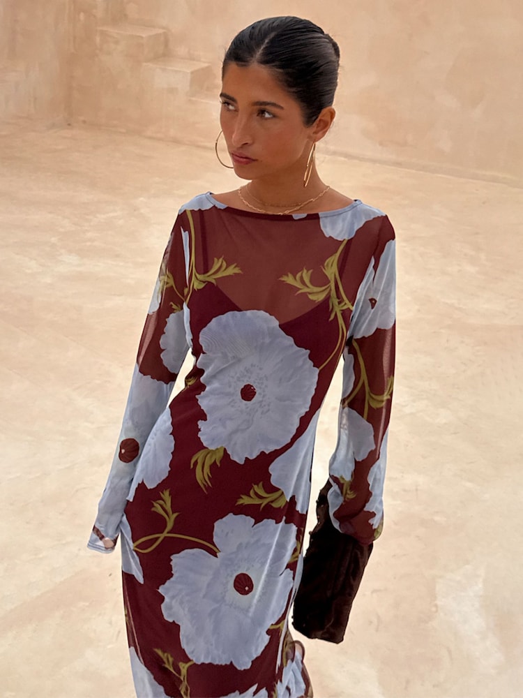 Never Fully Dressed Poppy Aria Mesh Dress - صورة 5 من 5