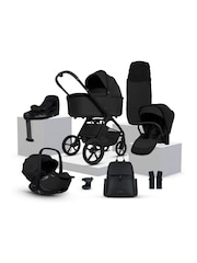 Silver Cross Onyx Cove 360 Nursery Travel System Ultimate Bundle Pushchair - Image 1 of 7