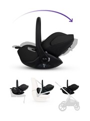 Silver Cross Onyx Cove 360 Nursery Travel System Ultimate Bundle Pushchair - Image 4 of 7