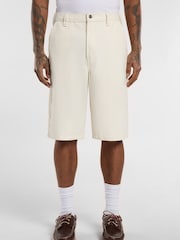 Dickies White Ground Madison Denim Shorts - Image 1 of 6