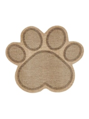 Howler & Scratch Beige Paw Food Mat - Image 2 of 4