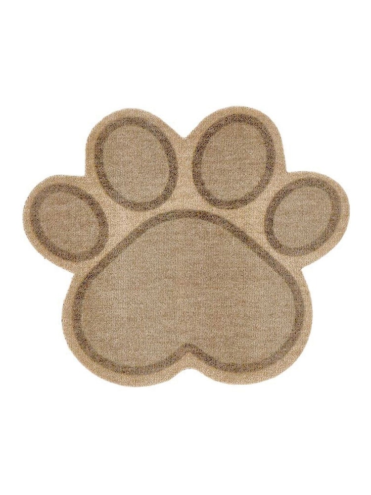 Howler & Scratch Beige Paw Food Mat - Image 2 of 4