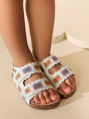 Multi Touch Fastening Corkbed Sandals - Image 1 of 7