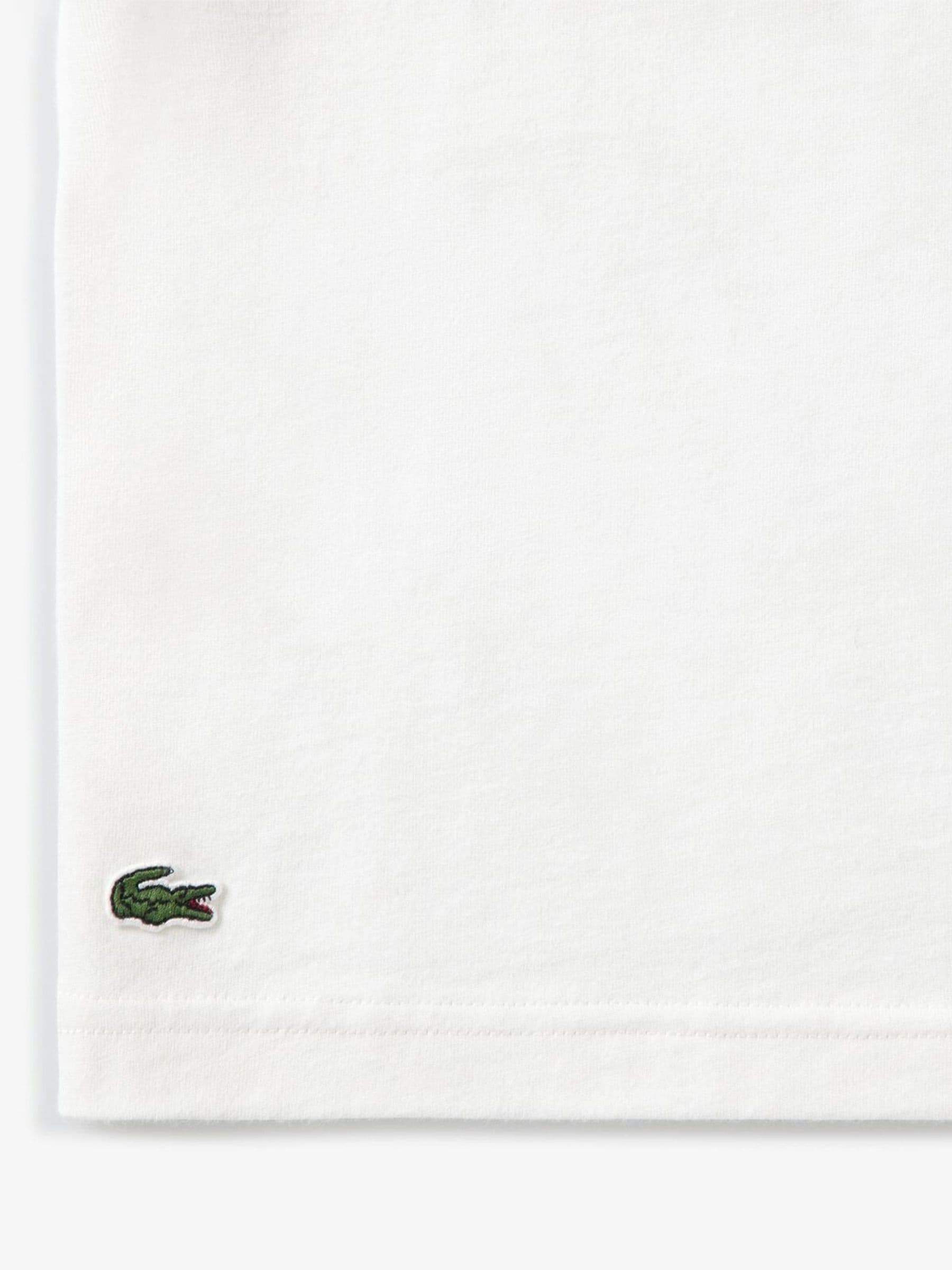 Lacoste グラフィックTシャツ ホワイト Next：日本 ホワイト - Lacoste グラフィック コア ロゴ Tシャツ