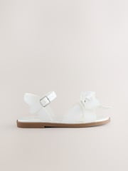 White Bow Sandals - Image 2 of 5