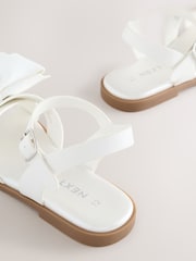 White Bow Sandals - Image 5 of 5