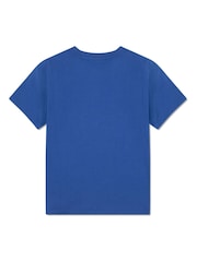 Lacoste Blue Core Logo T-Shirt - Image 2 of 3