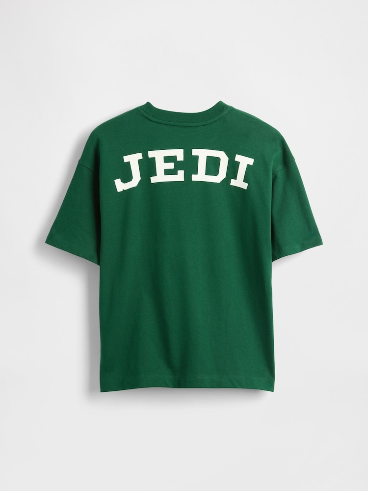 Gap Green Star Wars Graphic T-Shirt (4-13yrs) - Image 2 of 3