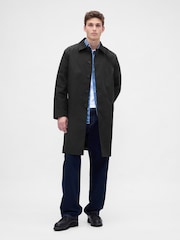 Gap Black Mac Coat - Image 1 of 4