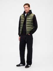 Gap Green Relaxed ColdControl Puffer Vest - Image 3 of 4