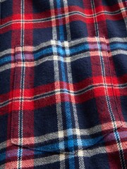 Gap Blue Cotton Relaxed Flannel Shirt - Image 4 of 4