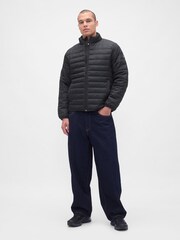 Gap Black Relaxed Cold Control Puffer Jacket - Image 3 of 4