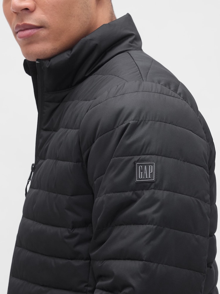 Gap Black Relaxed Cold Control Puffer Jacket - Image 4 of 4