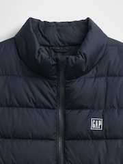 Gap Blue Relaxed ColdControl Puffer Vest - Image 5 of 5