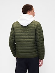 Gap Green Relaxed Cold Control Puffer Jacket - Image 2 of 4