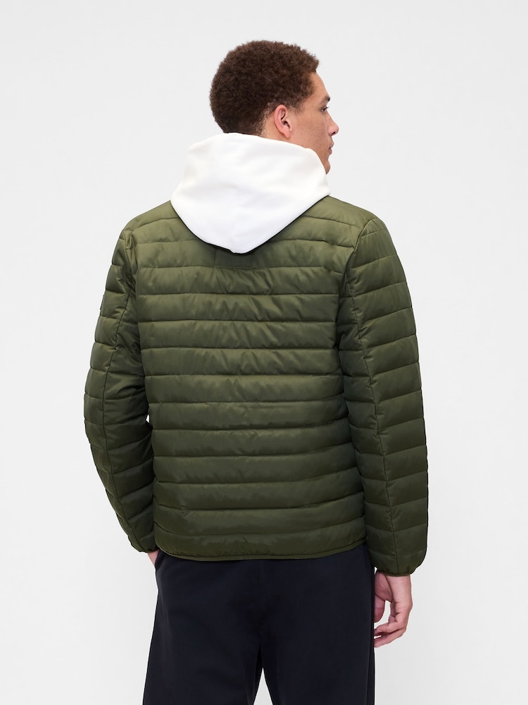 Gap Green Relaxed Cold Control Puffer Jacket - Image 2 of 4