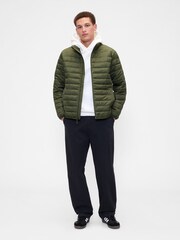 Gap Green Relaxed Cold Control Puffer Jacket - Image 3 of 4