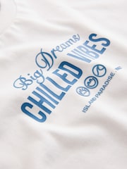 Blue/Navy/Green/Red/White Small Short Sleeve Graphic T-Shirts 5 Pack (3mths-7yrs) - Image 9 of 9