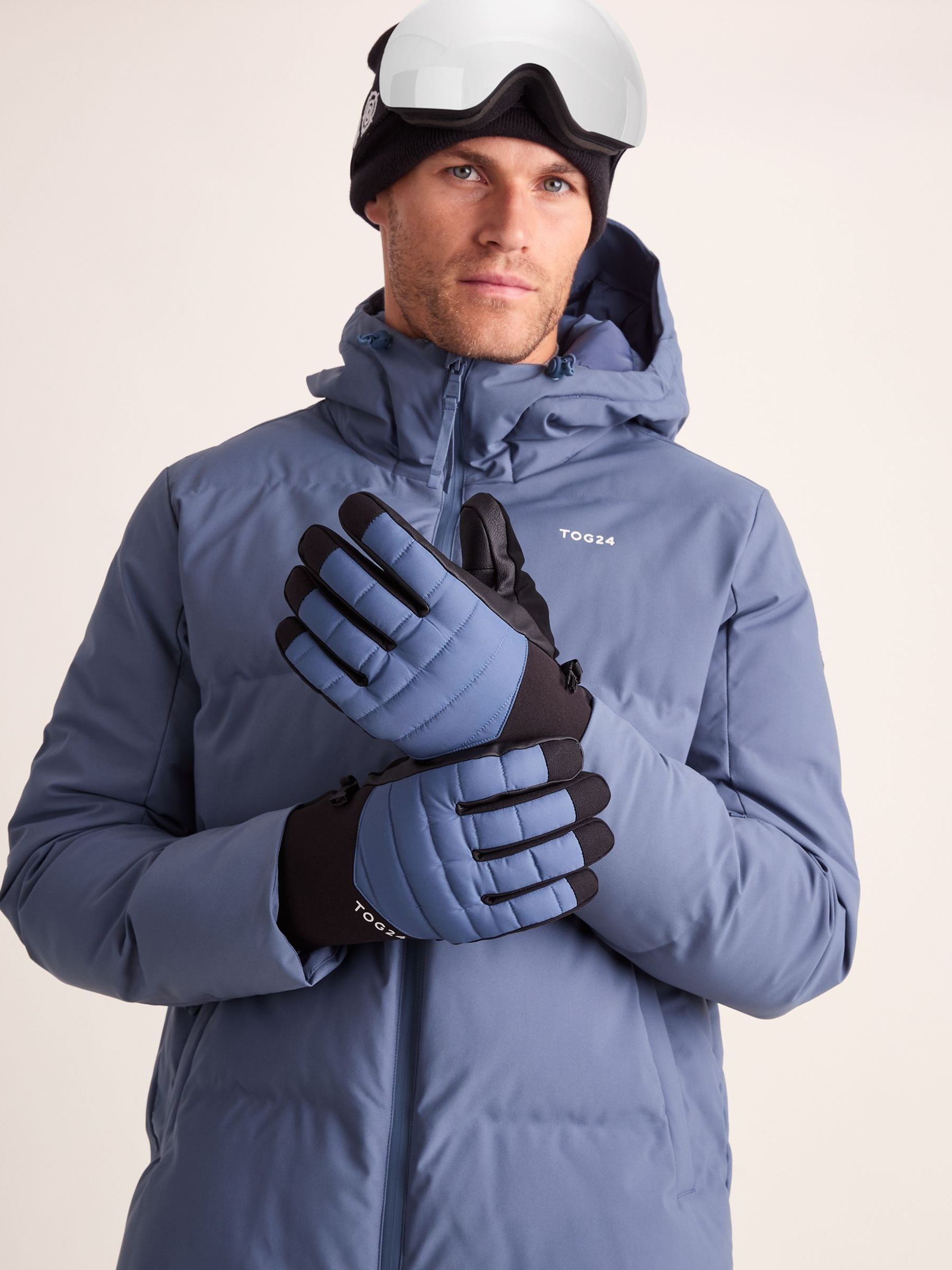 Tog24 Unisex Blue 'Adventure' Waterproof Insulated Ski Gloves In Extra Large - Image 1