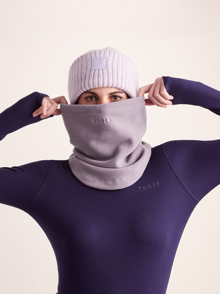Tog 24 Purple Hurton Snow Tube Scarf - Image 1 of 3 Tog 24 Purple Hurton Snow Tube Scarf - Image 1 of 3