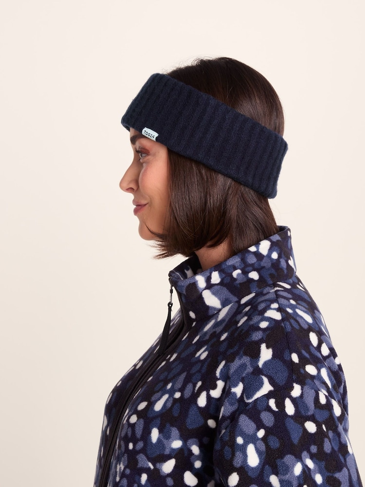 Tog 24 Blue Ranora Knitted Headband - Image 2 of 4 Tog 24 Blue Ranora Knitted Headband - Image 2 of 4