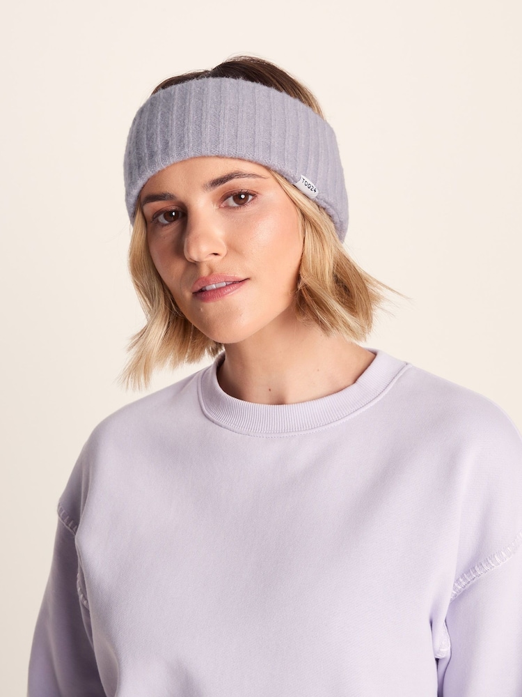 Tog 24 Purple Ranora Knitted Headband - Image 1 of 4 Tog 24 Purple Ranora Knitted Headband - Image 1 of 4