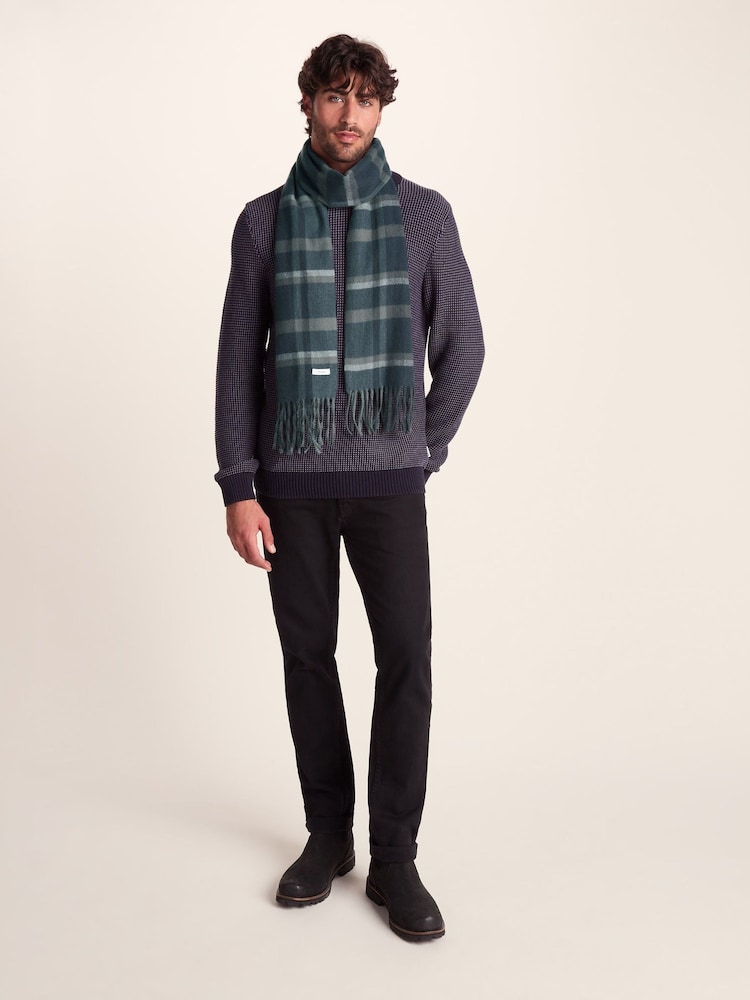 Tog 24 Blue Hayner Woven Scarf - Image 1 of 5