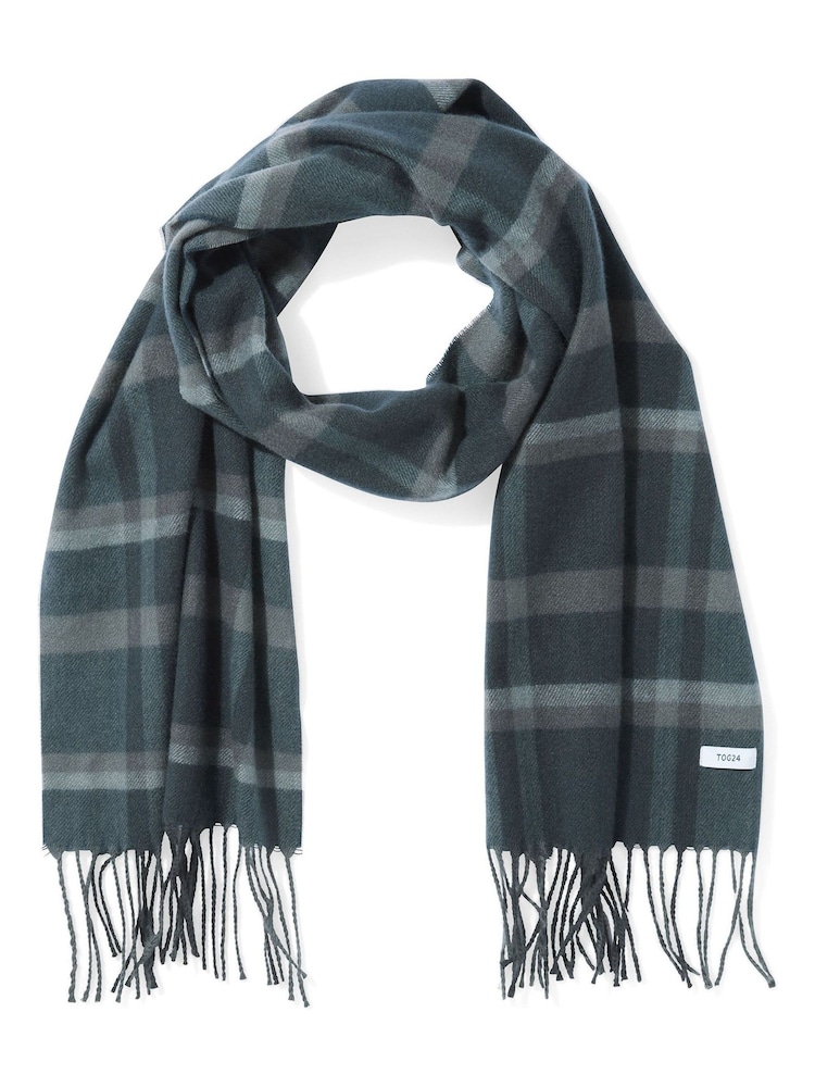 Tog 24 Blue Hayner Woven Scarf - Image 5 of 5 Tog 24 Blue Hayner Woven Scarf - Image 5 of 5