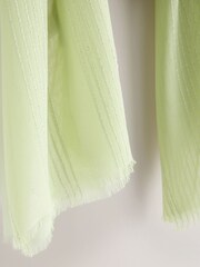 Sage Green Sparkle Lightweight Scarf - Image 3 of 3