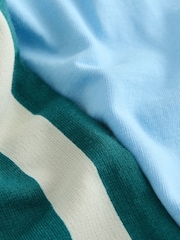 Blue Apple Short Sleeve Back Print T-Shirt and Shorts Set (3mths-7yrs) - Image 8 of 10