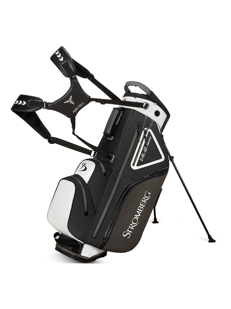 Stromberg Golf Weather Tech Hybrid Black Bag - Image 1 of 5 Stromberg Golf Weather Tech Hybrid Black Bag - Image 1 of 5