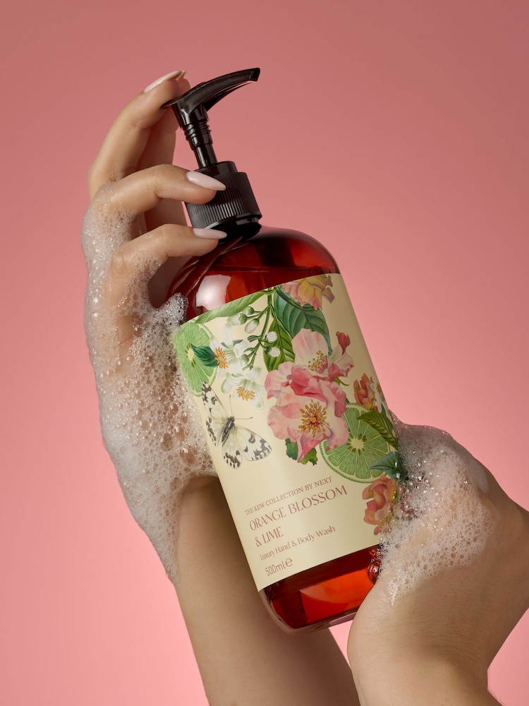 Orange Blossom & Lime Kew Collection 500ml Hand Wash - Image 2 of 6 Orange Blossom & Lime Kew Collection 500ml Hand Wash - Image 2 of 6