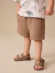 Tan Brown Textured Shorts (3mths-7yrs) - Image 2 of 8