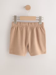 Tan Brown Textured Shorts (3mths-7yrs) - Image 6 of 8