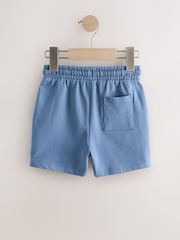 Denim Blue Jersey Shorts (3mths-7yrs) - Image 2 of 4
