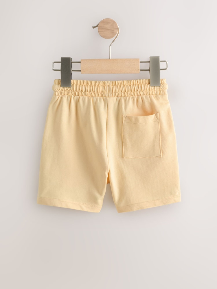 Butter Yellow Jersey Shorts (3mths-7yrs) - Image 2 of 4