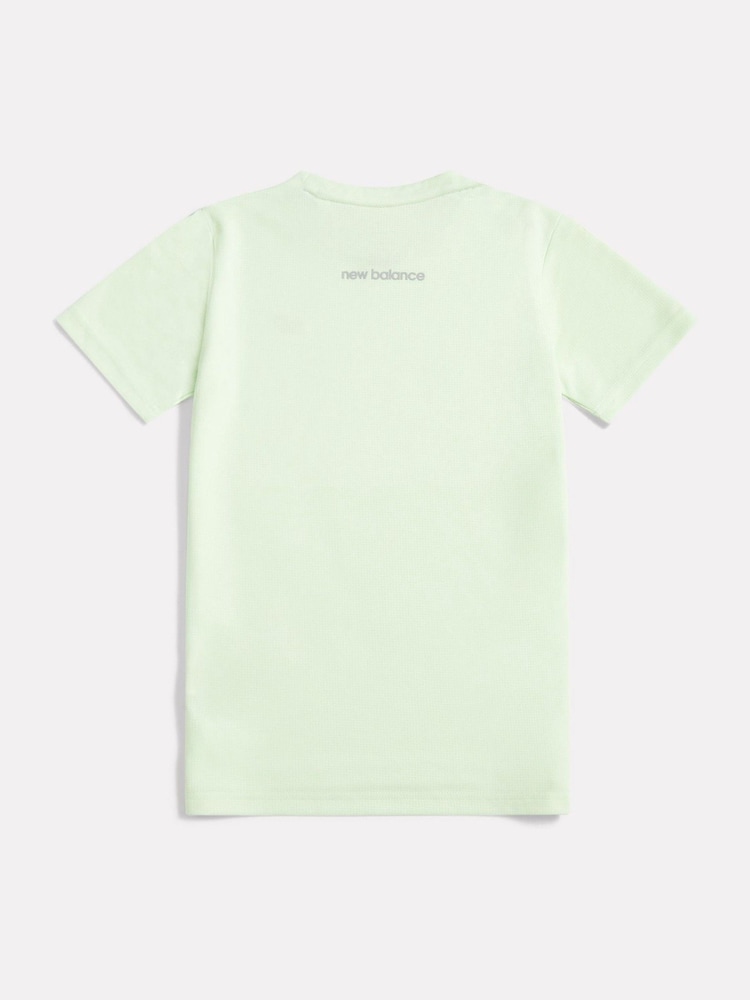 New Balance Green Kids Athletics T-Shirt - Image 2 of 3