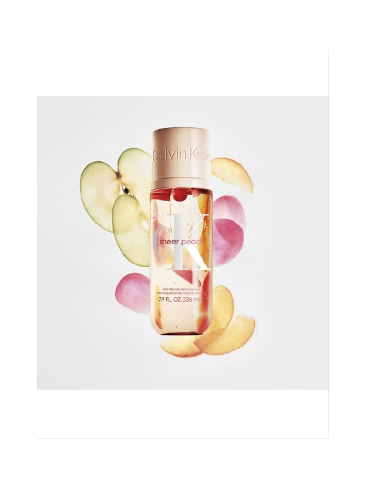 Calvin Klein Sheer Peach Unisex Hair & Body Perfume Mist 236ml - Image 2 of 5
