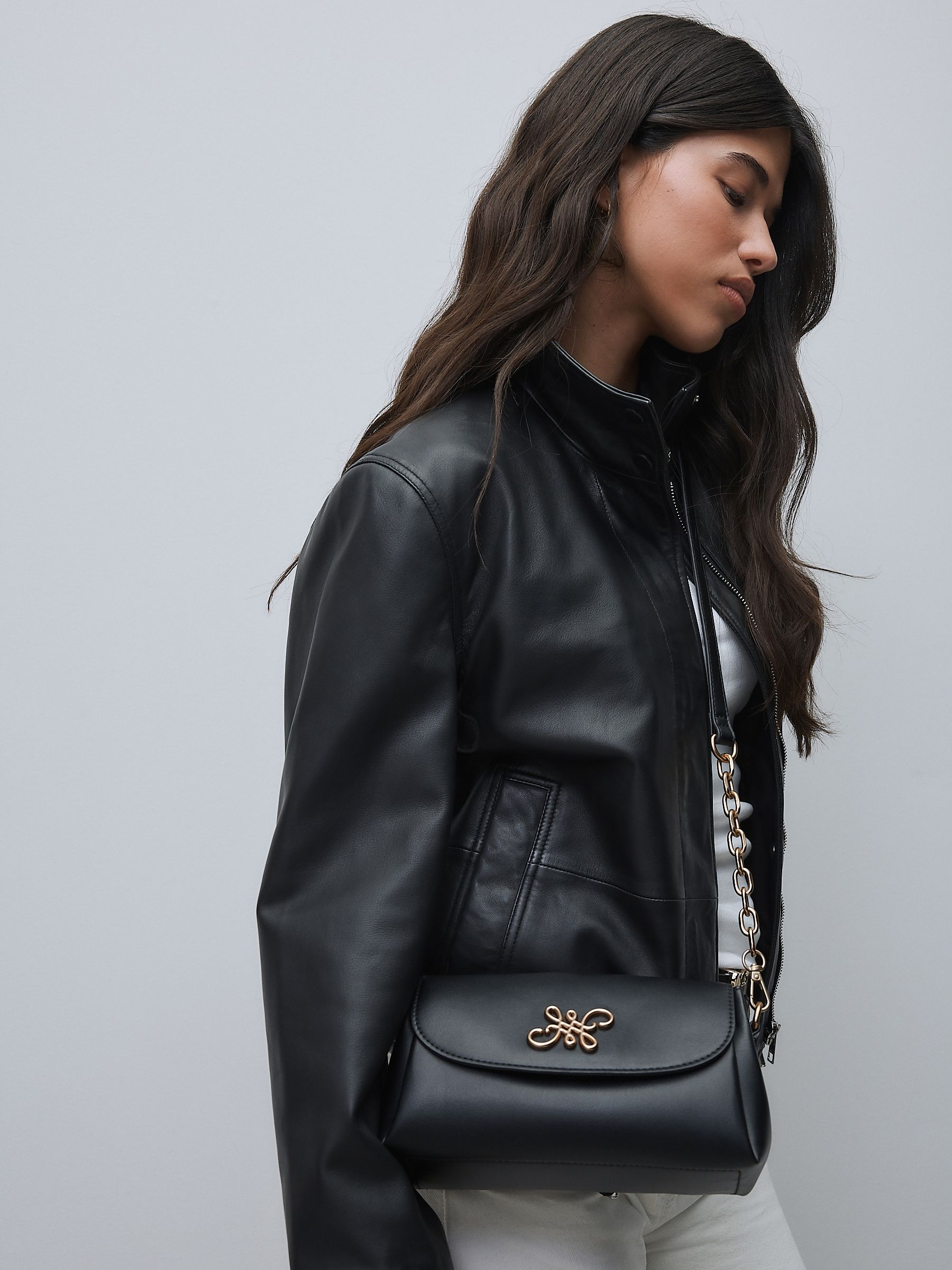 Buy Black Cross Body Bag from Next Canada