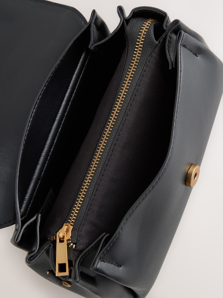 Black Cross Body Bag - Image 5 of 5 Black Cross Body Bag - Image 5 of 5