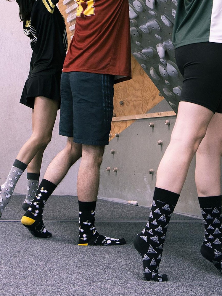 Peers Hardy Harry Potter Print Black Socks 3 Pack - Image 6 of 6