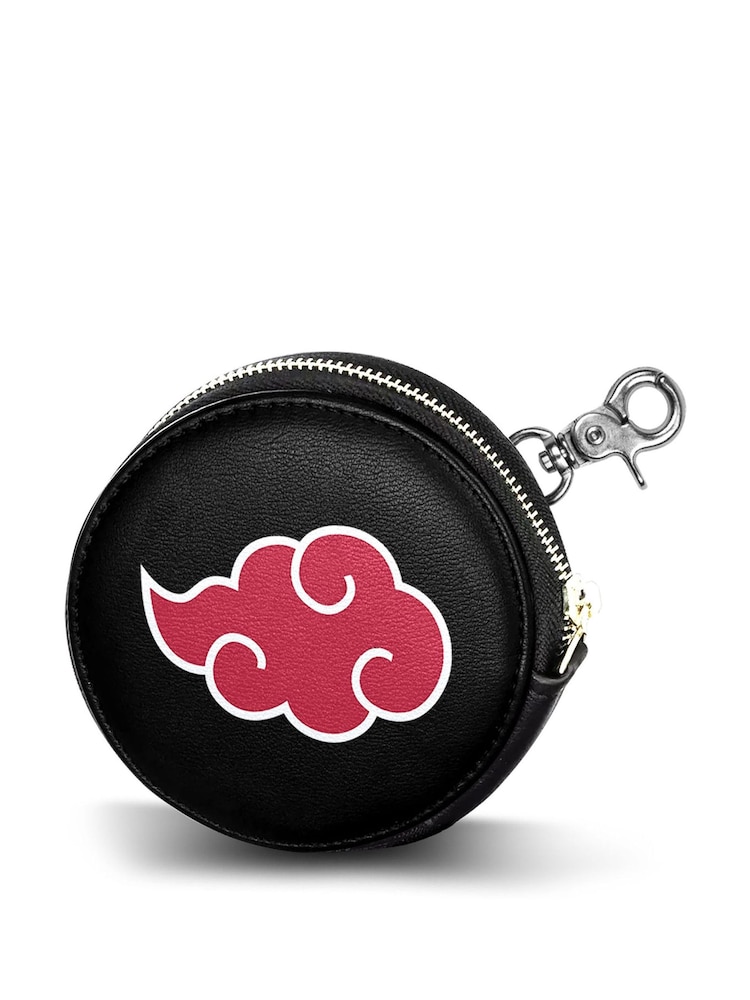 Peers Hardy Naruto Clouds Cookie Coin Black Purse - Image 1 of 1