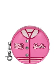 Peers Hardy Pink Barbie Varsity Cookie Coin Purse - Image 1 of 3