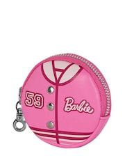Peers Hardy Pink Barbie Varsity Cookie Coin Purse - Image 2 of 3