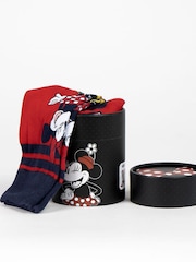 Peers Hardy Red Minnie Print Socks 3 Pack - Image 7 of 7