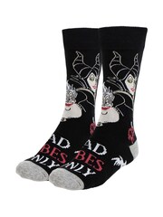 Peers Hardy Disney Villains Print Black Socks 3 Pack - Image 3 of 5