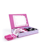 Peers Hardy Pink Barbie Print Socks 3 Pack - Image 5 of 6